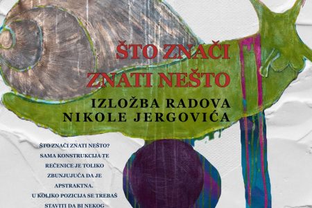Izložba radova Nikole Jergovića u Otočcu