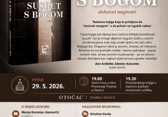 Predstavljanje knjige Dragana Purišića “Susret s Bogom” u Otočcu