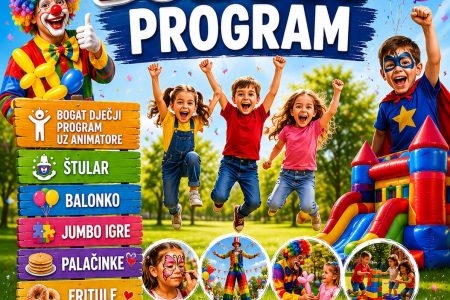 Dječji program povodom Dana državnosti u Parku Jasikovac