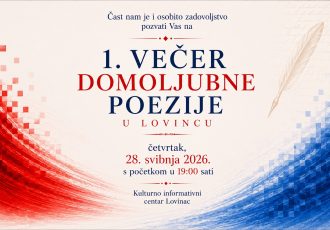 U Lovincu se održava 1. Večer domoljubne poezije
