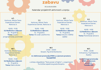 Srpanj donosi nove STEM avanture kroz Teslinu STEM akademiju