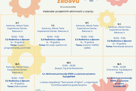 Srpanj donosi nove STEM avanture kroz Teslinu STEM akademiju
