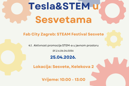 Tesla & STEM u Sesvetama: znanost na otvorenom za sve generacije