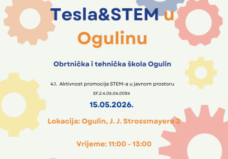 Tesla & STEM stiže u Ogulin: znanost, tehnologija i zabava na otvorenom