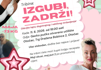 Tribina „Izgubi, zadrži!“ u Gackom pučkom otvorenom učilištu Otočac