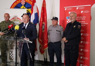 Održana sjednica Koordinacije za sustav domovinske sigurnosti i konferencija za medije na temu početka požarne sezone
