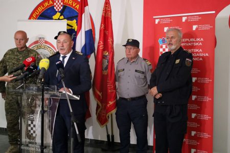 Održana sjednica Koordinacije za sustav domovinske sigurnosti i konferencija za medije na temu početka požarne sezone