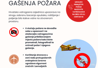 Vatrogasci upozoravaju na veliku opasnost od nastanka požara