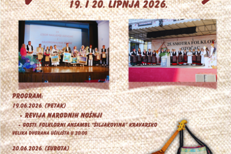 26. Smotra folklora Otočac 2026.
