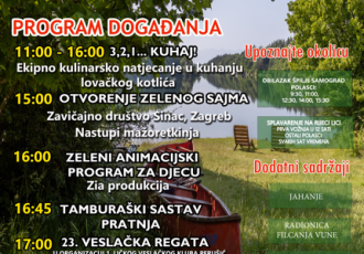 Pogledajte bogati program Zelenog sajma i Veslačke regate u Perušiću