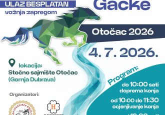 Otočac domaćin izložbe hrvatskih hladnokrvnjaka i odabira pastuha “Najlipša griva Gacke“