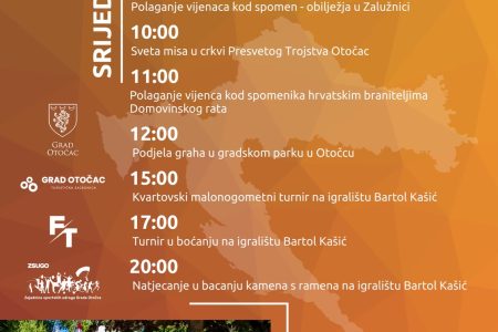 Program obilježavanja Dana pobjede i domovinske zahvalnosti u Otočcu