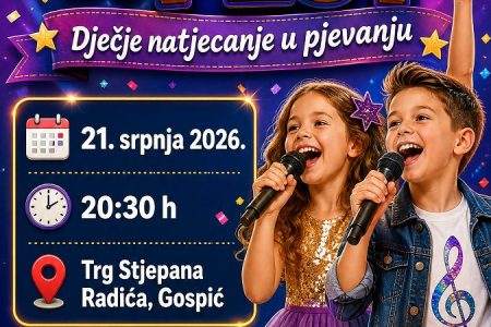 Gospić fest i ove godine okuplja najmlađe glazbene talente
