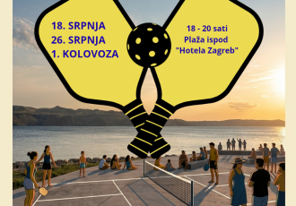Pickleball stiže u Karlobag: Besplatna ljetna rekreacija uz more i zalazak sunca