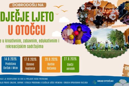 Započinje dječje ljeto u Otočcu