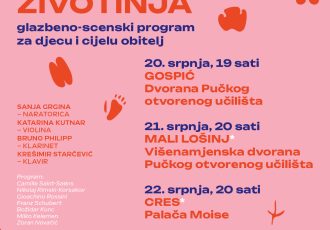 “Fantastični svijet životinja“ stiže u Gospić: Besplatna glazbena čarolija za cijelu obitelj