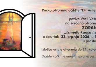 Otvorenje izložbe Zorana Trtice u Gospiću