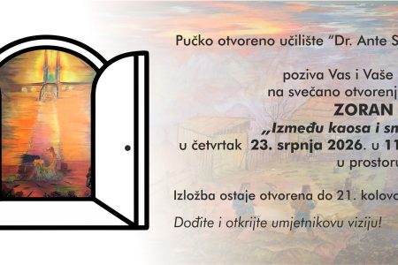 Otvorenje izložbe Zorana Trtice u Gospiću