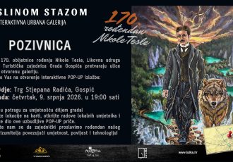 Nova kulturna atrakcija u Gospiću: Interaktivna urbana galerija u čast 170. obljetnice Teslina rođenja