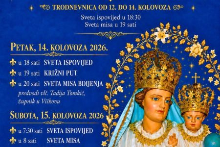 Krasno se priprema za svetkovinu Velike Gospe