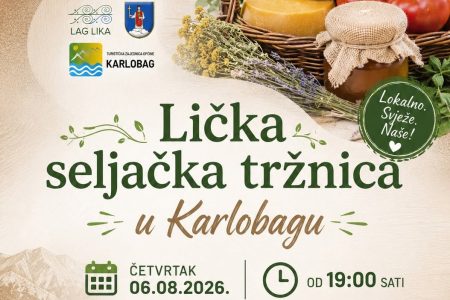 Lička seljačka tržnica LiST danas u Karlobagu