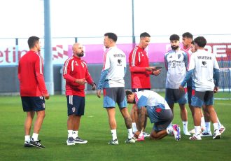 FOTO Vatreni počeli pripreme na Rujevici za Ligu nacija