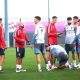 FOTO Vatreni počeli pripreme na Rujevici za Ligu nacija