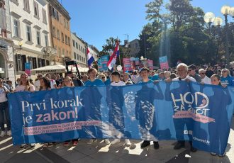 Hod za život održan u Sinju i prvi put u Puli
