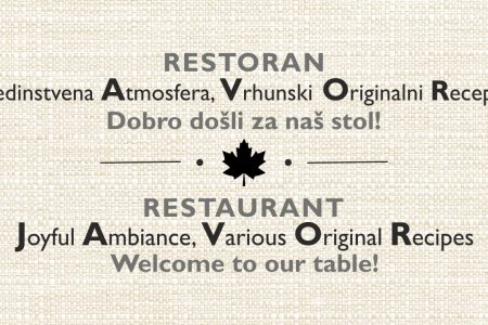 Restoran Javor u Gospiću: Priznanje vodiča Restaurant Guru za 2026. i posebna ponuda za „Jesen u Lici“