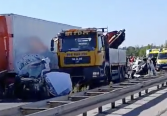 VIDEO Teška nesreća na zagrebačkoj obilaznici: jedna osoba poginula, promet prema Lipovcu prekinut