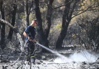 Požari kod Metkovića: vatrogasci obranili kuće, slijedi noćno dežurstvo