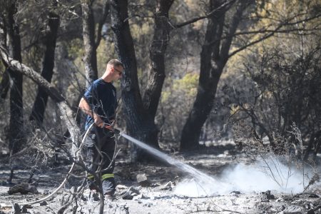 Požari kod Metkovića: vatrogasci obranili kuće, slijedi noćno dežurstvo