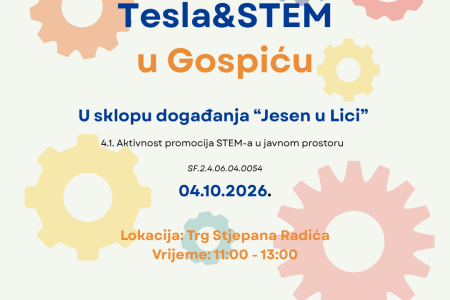 Tesla & STEM stiže u Gospić: znanost i inovacije na Trgu Stjepana Radića